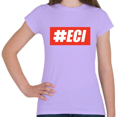PRINTFASHION Hashtageci - Női póló - Viola