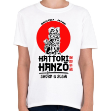 PRINTFASHION Hattori Hanzo - Gyerek póló - Fehér gyerek póló