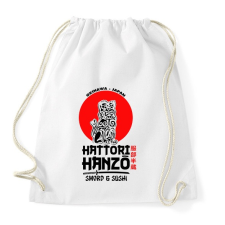 PRINTFASHION Hattori Hanzo - Sportzsák, Tornazsák - Fehér tornazsák