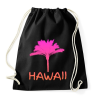 PRINTFASHION Hawaii - Sportzsák, Tornazsák - Fekete