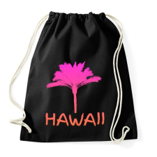 PRINTFASHION Hawaii - Sportzsák, Tornazsák - Fekete tornazsák