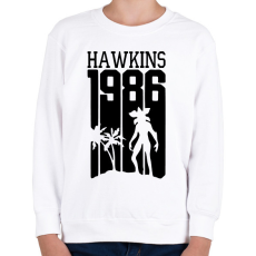 PRINTFASHION hawkins 1986 - Gyerek pulóver - Fehér