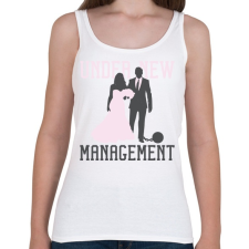 PRINTFASHION Házasság - Női atléta - Fehér női trikó