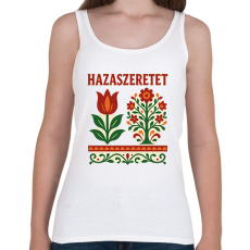 PRINTFASHION hazaszeretet - Női atléta - Fehér