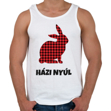 PRINTFASHION Házi nyúl - Férfi atléta - Fehér