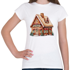 PRINTFASHION Házikó - Női póló - Fehér