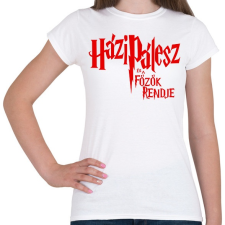 PRINTFASHION Házipálesz - Női póló - Fehér női póló