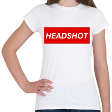 PRINTFASHION Headshot - Női póló - Fehér női póló