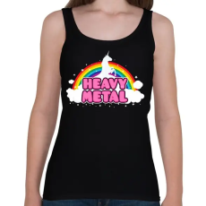 PRINTFASHION Heavy Metal - Női atléta - Fekete