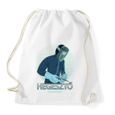 PRINTFASHION Hegesztő - Legendás - Sportzsák, Tornazsák - Fehér tornazsák
