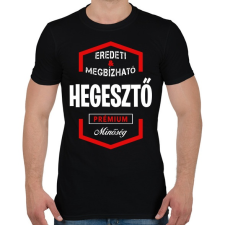 PRINTFASHION Hegesztő prémium minőség - Férfi póló - Fekete férfi póló