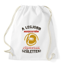 PRINTFASHION Hegesztő szülinapja június színes - Sportzsák, Tornazsák - Fehér tornazsák