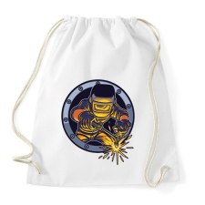 PRINTFASHION Hegesztő - Welder - Sportzsák, Tornazsák - Fehér tornazsák