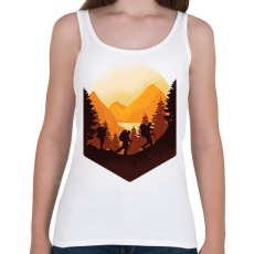 PRINTFASHION Hegyi túra - Női atléta - Fehér