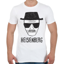 PRINTFASHION Heisenberg rajz - Férfi póló - Fehér férfi póló