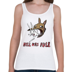 PRINTFASHION Hell was fun - Női atléta - Fehér