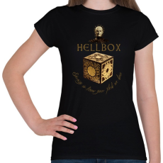 PRINTFASHION HELLBOX-HELLREISER 2 - Női póló - Fekete