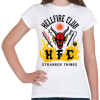 PRINTFASHION Hellfire Club - Band design - Női póló - Fehér