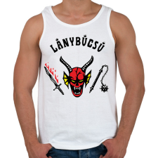 PRINTFASHION Hellfire Club lanybucsu - Férfi atléta - Fehér atléta, trikó