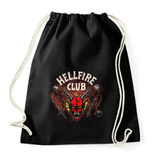 PRINTFASHION Hellfire Club - Stranger Things - Sportzsák, Tornazsák - Fekete tornazsák