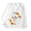 PRINTFASHION Hello Fall - Sportzsák, Tornazsák - Fehér