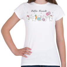 PRINTFASHION Hello Húsvét - Női póló - Fehér