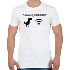 PRINTFASHION Hello my sworn enemy - Férfi póló - Fehér