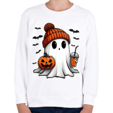 PRINTFASHION helloween - Gyerek pulóver - Fehér