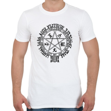 PRINTFASHION Hellsing logo - Férfi póló - Fehér