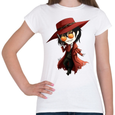 PRINTFASHION Hellsing - Női póló - Fehér