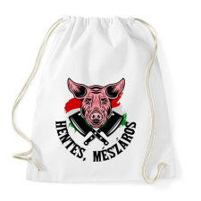 PRINTFASHION Hentes, mészáros - Sportzsák, Tornazsák - Fehér tornazsák