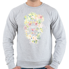 PRINTFASHION Here's the spring - Férfi pulóver - Sport szürke