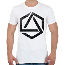 PRINTFASHION Hexagonal 3 - Férfi póló - Fehér férfi póló