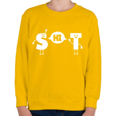 PRINTFASHION HI - Gyerek pulóver - Sárga