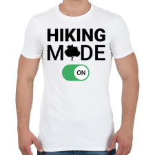 PRINTFASHION Hiking mode on! - Férfi póló - Fehér férfi póló