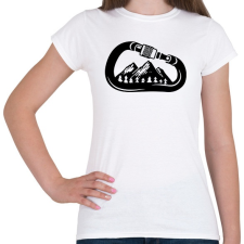 PRINTFASHION Hiking  - Női póló - Fehér női póló