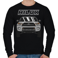 PRINTFASHION HILUX - Férfi pulóver - Fekete