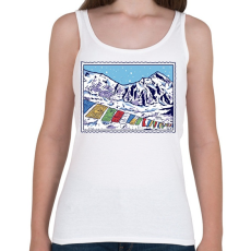 PRINTFASHION Himalája - Női atléta - Fehér