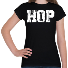 PRINTFASHION Hip-Hop - Női póló - Fekete női póló