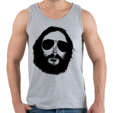 PRINTFASHION hipster - Férfi atléta - Sport szürke atléta, trikó