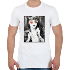 PRINTFASHION Hiszem, ha látom.. - Férfi póló - Fehér férfi póló