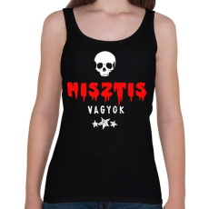 PRINTFASHION hisztis vagyok - Női atléta - Fekete