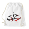 PRINTFASHION Hitman Logo - Sportzsák, Tornazsák - Fehér