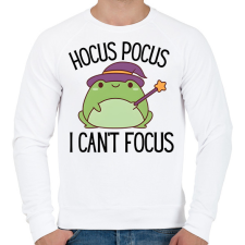 PRINTFASHION Hocus pocus  - Férfi pulóver - Fehér férfi pulóver, kardigán