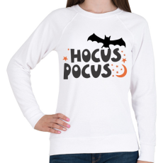 PRINTFASHION Hocus pocus - Női pulóver - Fehér