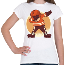 PRINTFASHION Hokis dab - Női póló - Fehér női póló