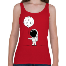 PRINTFASHION Hold lufi - Női atléta - Cseresznyepiros női trikó