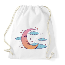 PRINTFASHION Hold - Sportzsák, Tornazsák - Fehér tornazsák