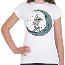 PRINTFASHION Holdásó - Női póló - Fehér női póló