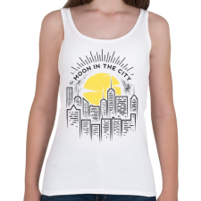 PRINTFASHION Holdfény  - Női atléta - Fehér női trikó